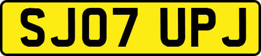 SJ07UPJ