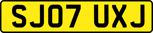 SJ07UXJ