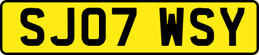 SJ07WSY