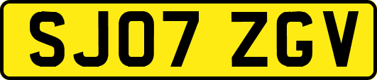 SJ07ZGV