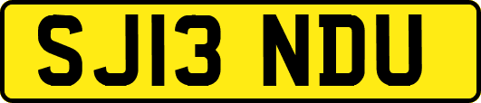 SJ13NDU