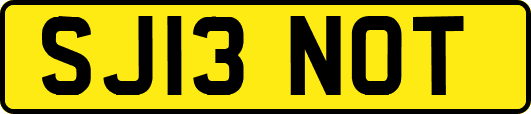 SJ13NOT