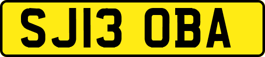 SJ13OBA