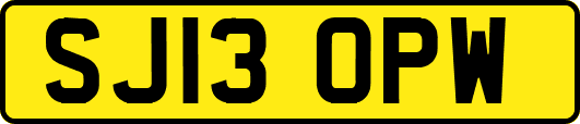 SJ13OPW