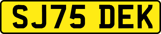 SJ75DEK