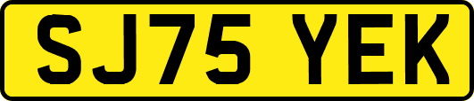 SJ75YEK