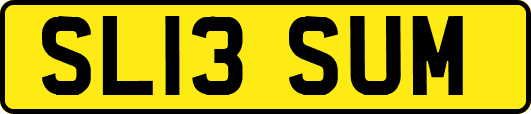 SL13SUM