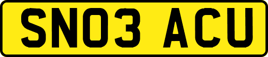 SN03ACU