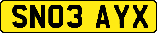 SN03AYX