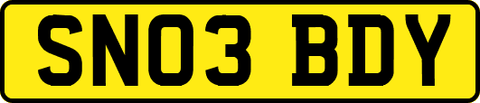 SN03BDY