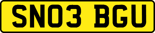 SN03BGU
