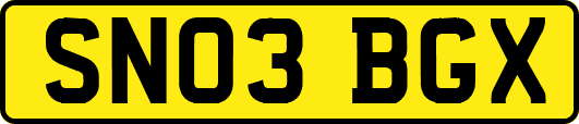 SN03BGX