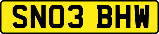 SN03BHW