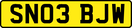 SN03BJW