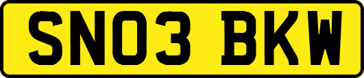 SN03BKW