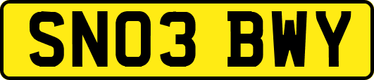 SN03BWY