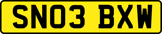 SN03BXW