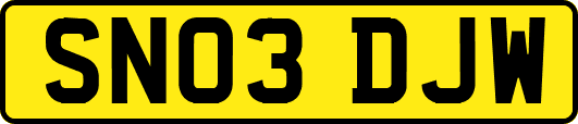 SN03DJW