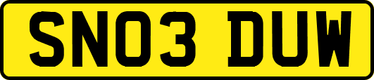 SN03DUW