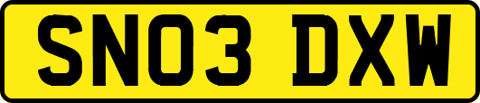 SN03DXW
