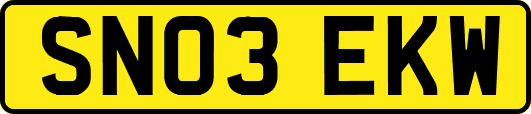 SN03EKW