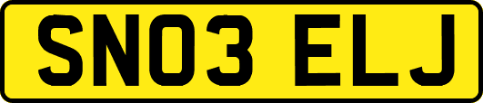 SN03ELJ