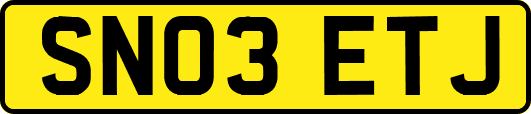 SN03ETJ