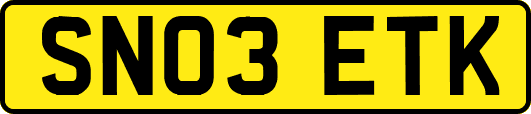 SN03ETK