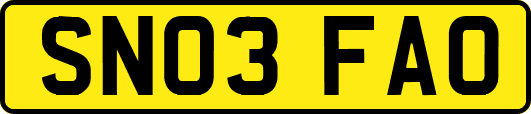 SN03FAO