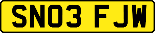 SN03FJW