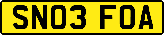 SN03FOA