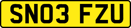 SN03FZU