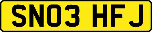 SN03HFJ