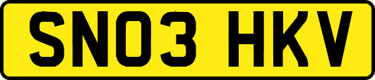SN03HKV