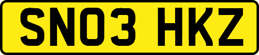 SN03HKZ