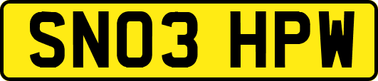 SN03HPW