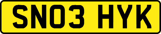 SN03HYK
