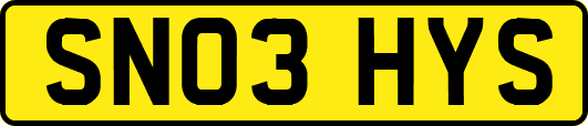 SN03HYS