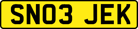 SN03JEK