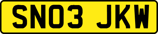 SN03JKW