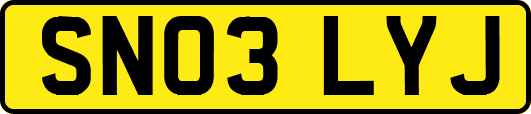 SN03LYJ