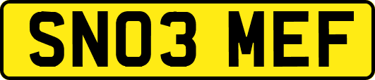 SN03MEF