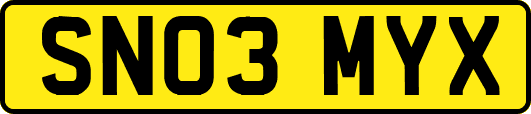 SN03MYX
