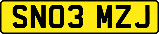 SN03MZJ
