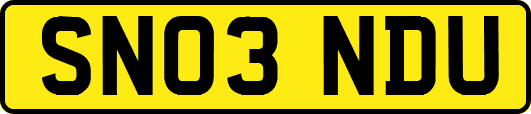 SN03NDU