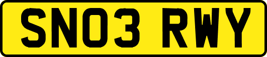 SN03RWY
