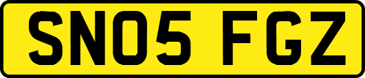 SN05FGZ