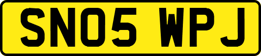 SN05WPJ