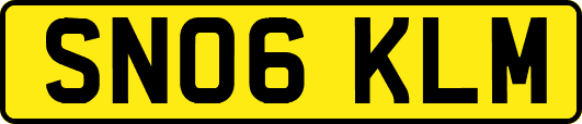 SN06KLM