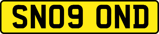 SN09OND